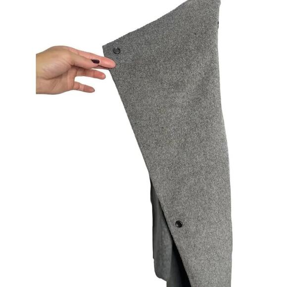 Vince Women’s Sweater-back Draped Jacket Grey Wool Blend Size XXS - Picture 11 of 14